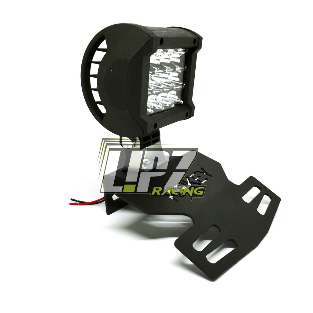 LAMPU HEADLIGHT LAMPU DEPAN LED RX-KING / RX-SPESIAL LED 12 MATA CAHAYA PUTIH + BRACKET DUDUKAN LAMPU