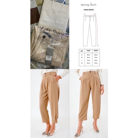 NEW yuna pants benang jarum size S