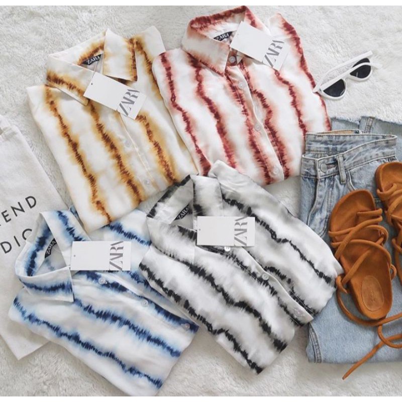 ZARA SHIRT TIE DYE
