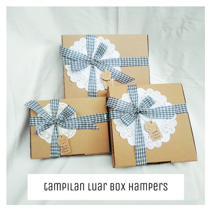 HAMPERS HIJAB PASHMINA CRINCLE KUSUT / GIFT BOX / KADO / PARCEL LEBARAN / ULANG TAHUN / WISUDA