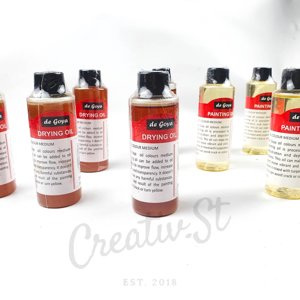 

De Goya Odorless Thinner Oil 75 Ml Cairan Pengencer Cat