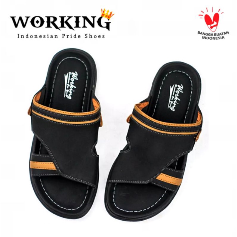 WORKING R-03 Original Sepatu Sneakers Pria Sneaker Pria Sepatu Santai Pria Sepatu Karet Pria Sepatu 