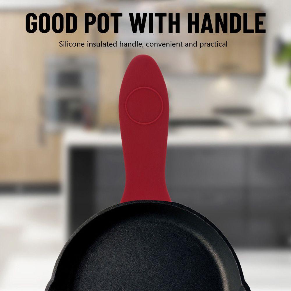 Top Saucepan Handle Tahan Panas Bagian Peralatan Masak Kitchen Tools Sleeve Slip Cover Grip