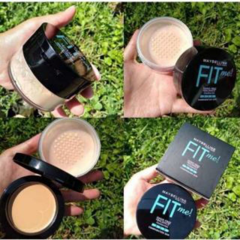 Bedak Tabur Maybelline Fit Me 2 In 1 Padat Dan Tabur