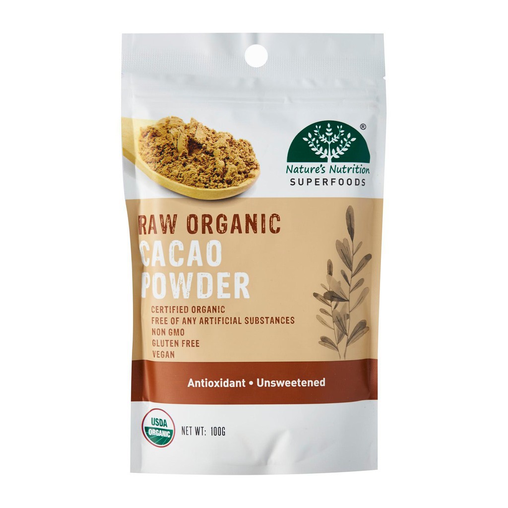 

[READY] Nature's Nutrition Raw Organic Cacao Powder