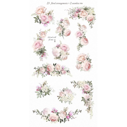 

stiker jurnal flower 04