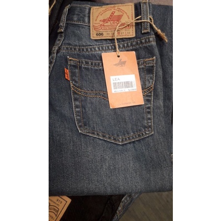 Lea 606 celana panjang jeans Original 100%