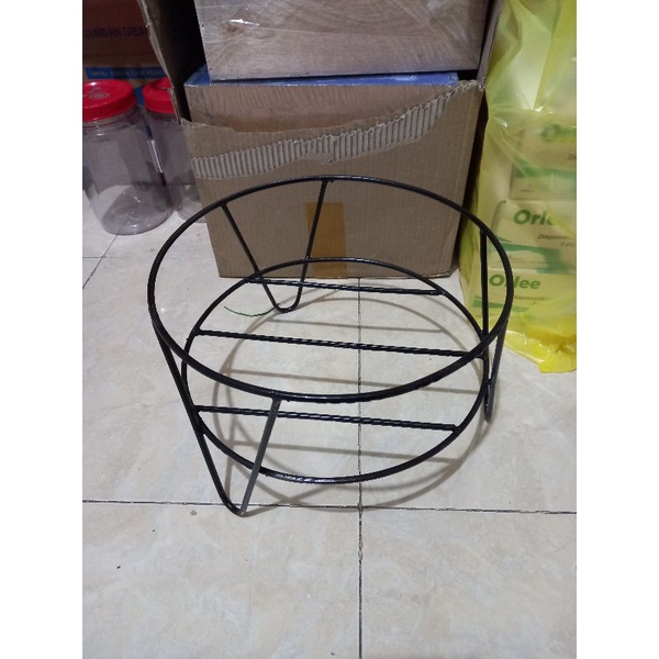 Rak tabung gas melon 3kg bahan full besi asli kokoh