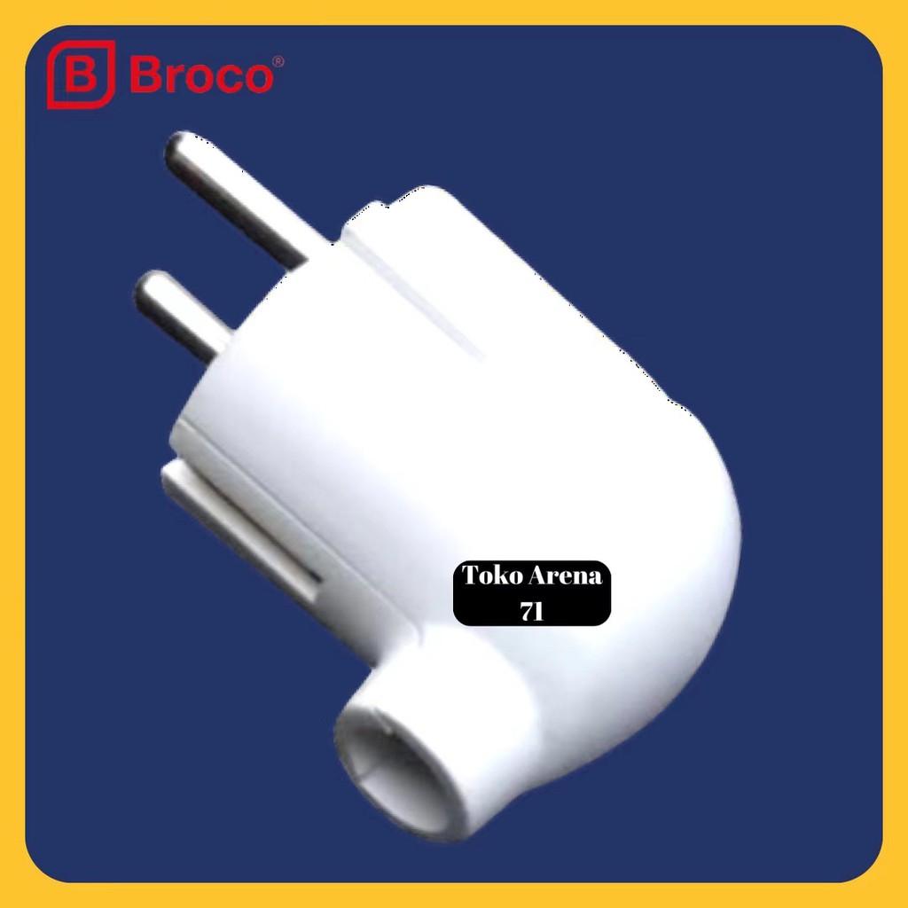 BROCO STEKER ARDE BENGKOK L PUTIH 13312 L TYPE 1331255