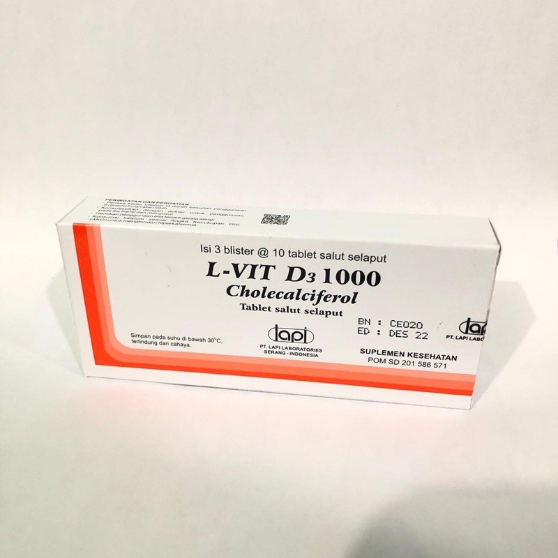 L-Vit D3 1000 IU STRIP