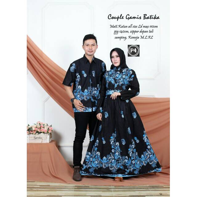 GROSIR BATIK COUPLE GAMIS