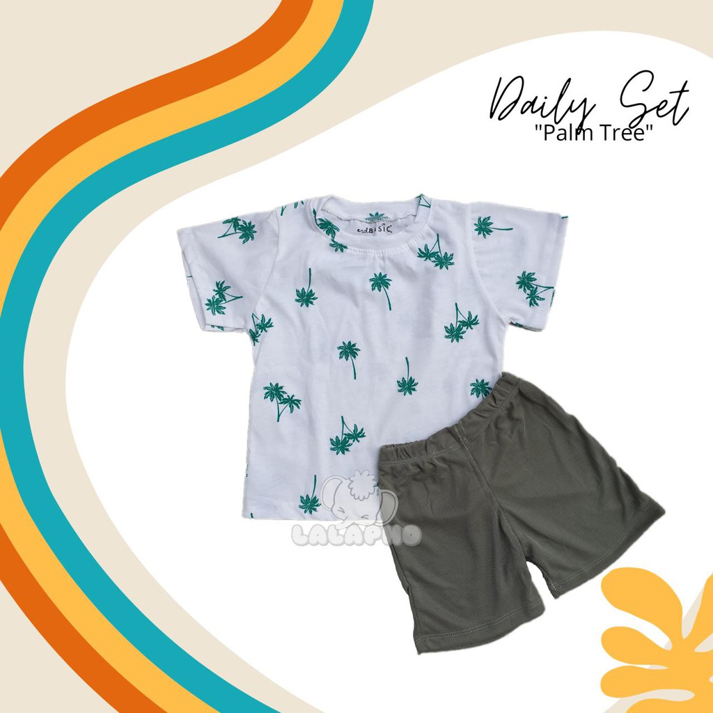 SETELAN ANAK UNISEX / SETELAN PENDEK ANAK LAKI LAKI / BAJU MAIN ERDANS