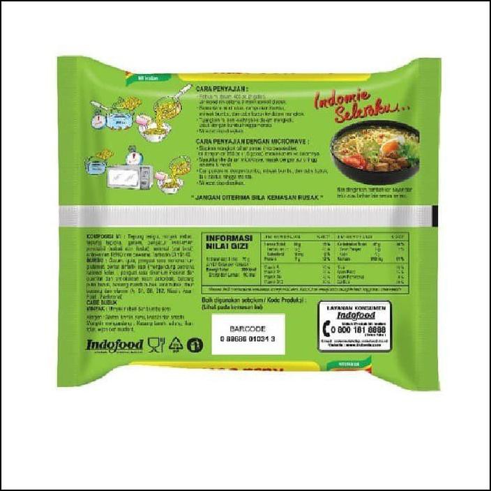 

1 DUS / KARTON (ISI 40 PCS) INDOMIE KUAH SOTO MIE INSTAN