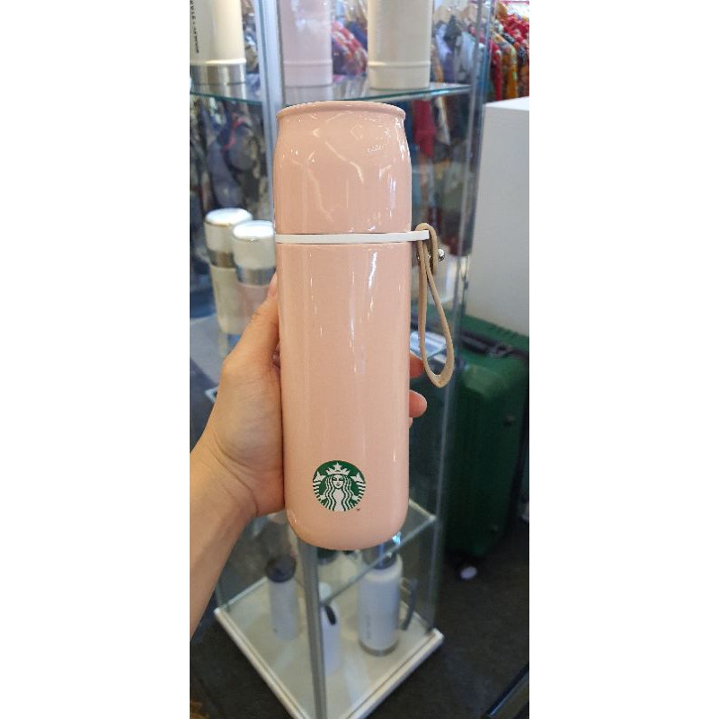 Starbucks tumbler stip pink