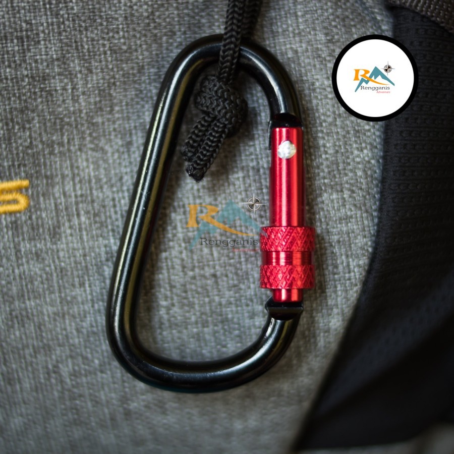 Carabiner Ulir 765 Dhaulagiri Gantungan Outdoor Aksesoris Multifungsi