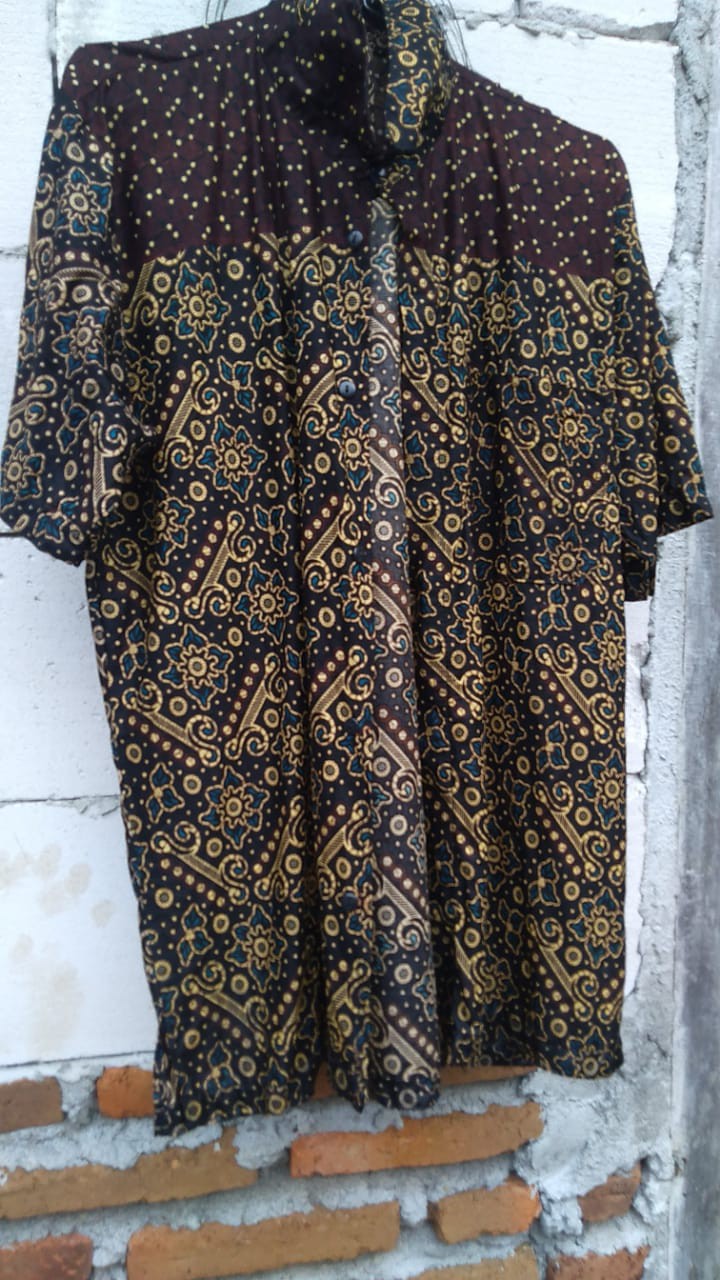 Baju Couple Batik Sarimbit Keluarga Baju Termurah Terbaru Motif Mataram Bisa Bayar Di Tempat - Cod