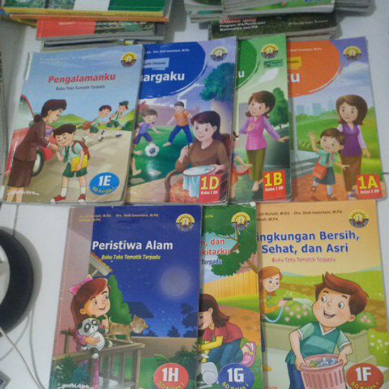 buku teks tematik terpadu kelas 1 (A.B.D.E.F.G.H) yudhistira