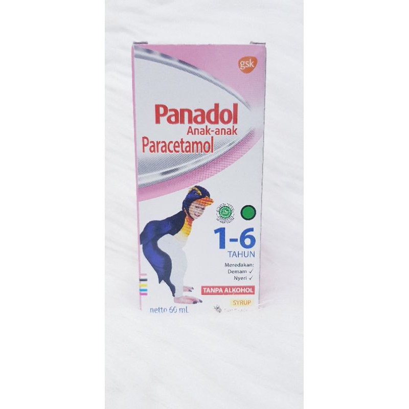 PANADOL SIRUP 1-6 tahun