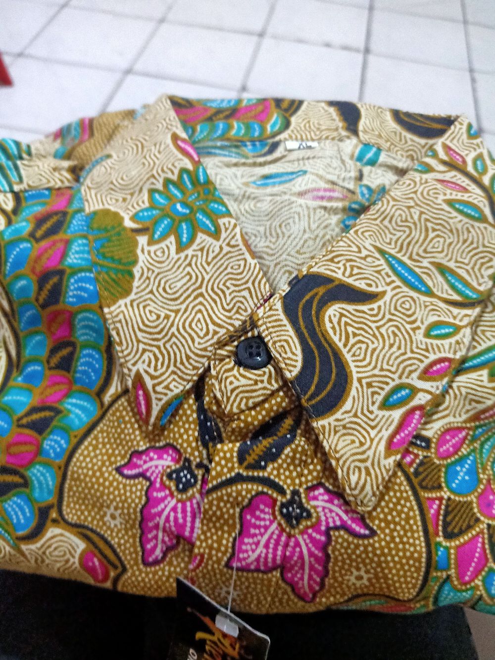 Kemeja Batik / Batik Pria Lengan Panjang Reguler Fit Modern Ori Baju Batik Pria M L Xl