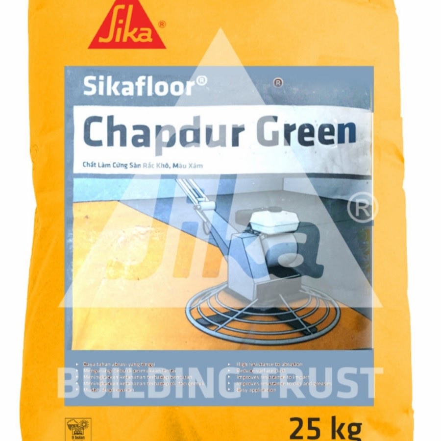 Jual Sika Chapdur Extra Green / Chapdur Extra Hijau Floor Hardener New