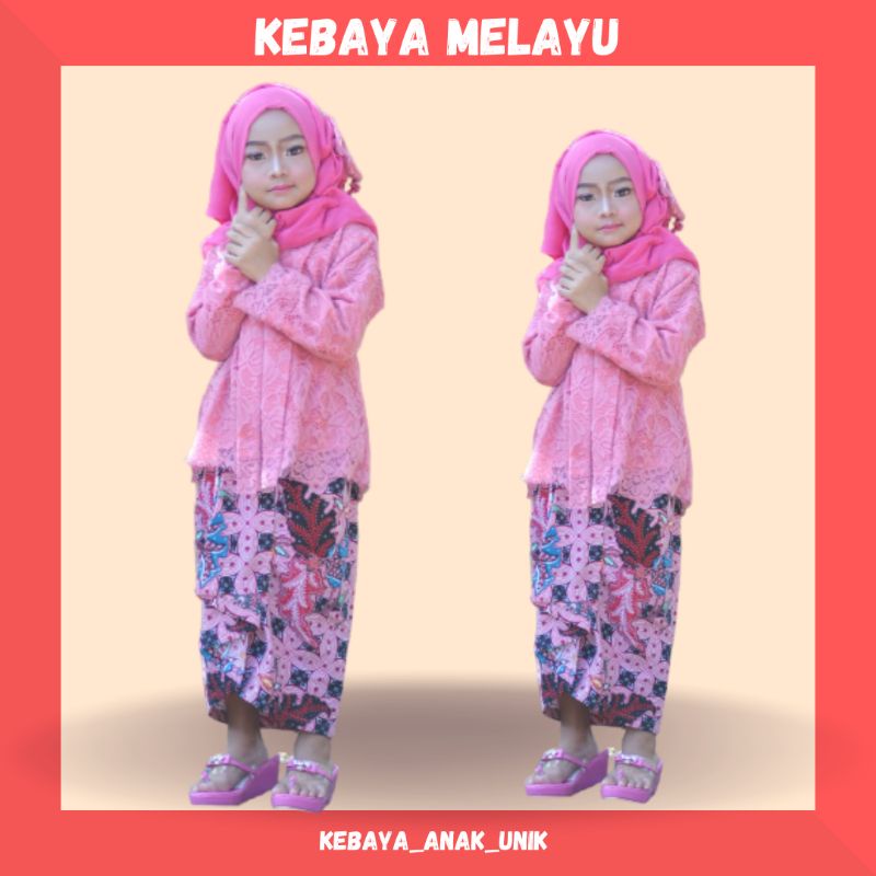 Jual Kebaya anak wisuda Melayu unik | Shopee Indonesia