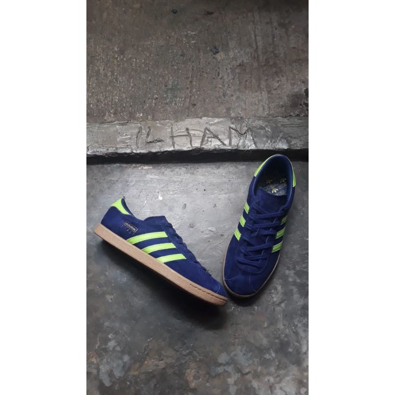 Sepatu Adidas STADT Puple Sollar Yellow Original Second  44