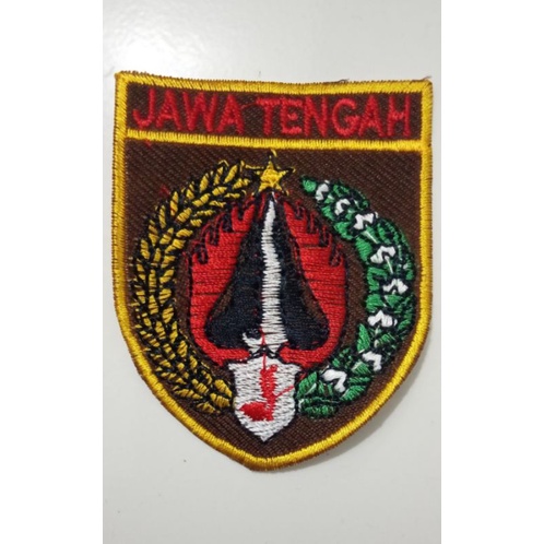 Bordir kwarda Jawa Tengah pramuka