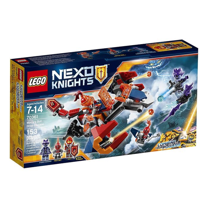 Lego 70361 Nexo Knights - Macy's Bot Drop Dragon