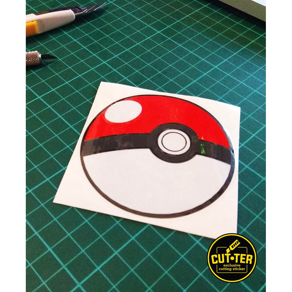 

cutting sticker POKEMON BALL