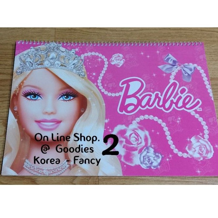 

Buku_Gambar_Spiral_Sketch_Book_Barbie_Ori_Korea_Ready_Stock