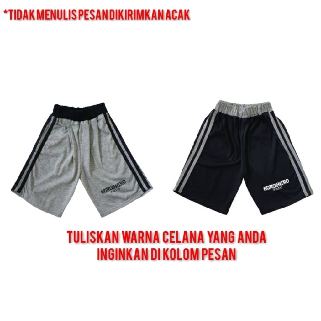 KUROSHIRO - Setelan Baju Anak Laki Laki 1-9 Tahun Joger Boxer Zoo Kaos Kuroshiro