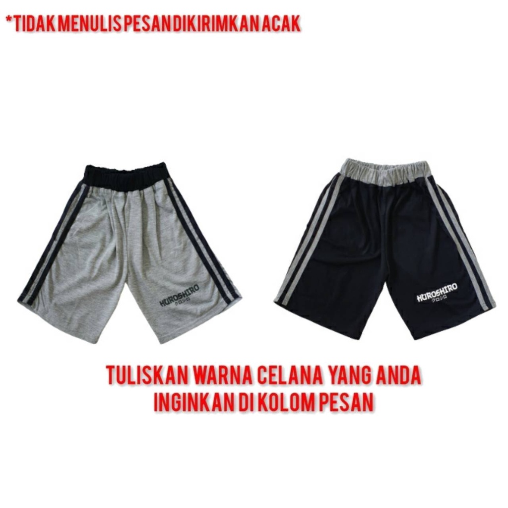 KUROSHIRO - Setelan Baju Anak Laki Laki 1-9 Tahun Joger Boxer KS Kaos Kuroshiro