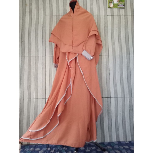 set gamis,gamis set hijab,gamis set
