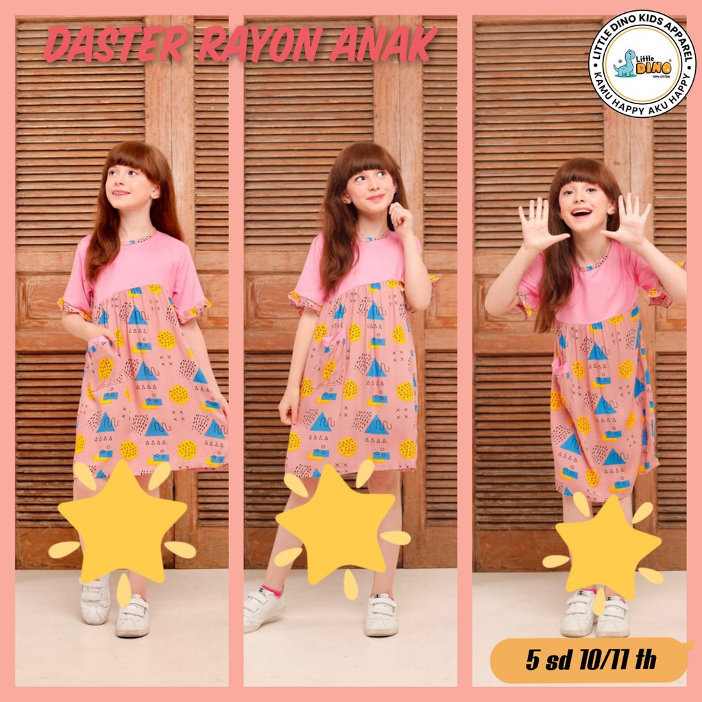 Daster Anak Rayon - Daster Anak Murah - Daster Anak - Daster Anak Lucu - Daster Anak Motif