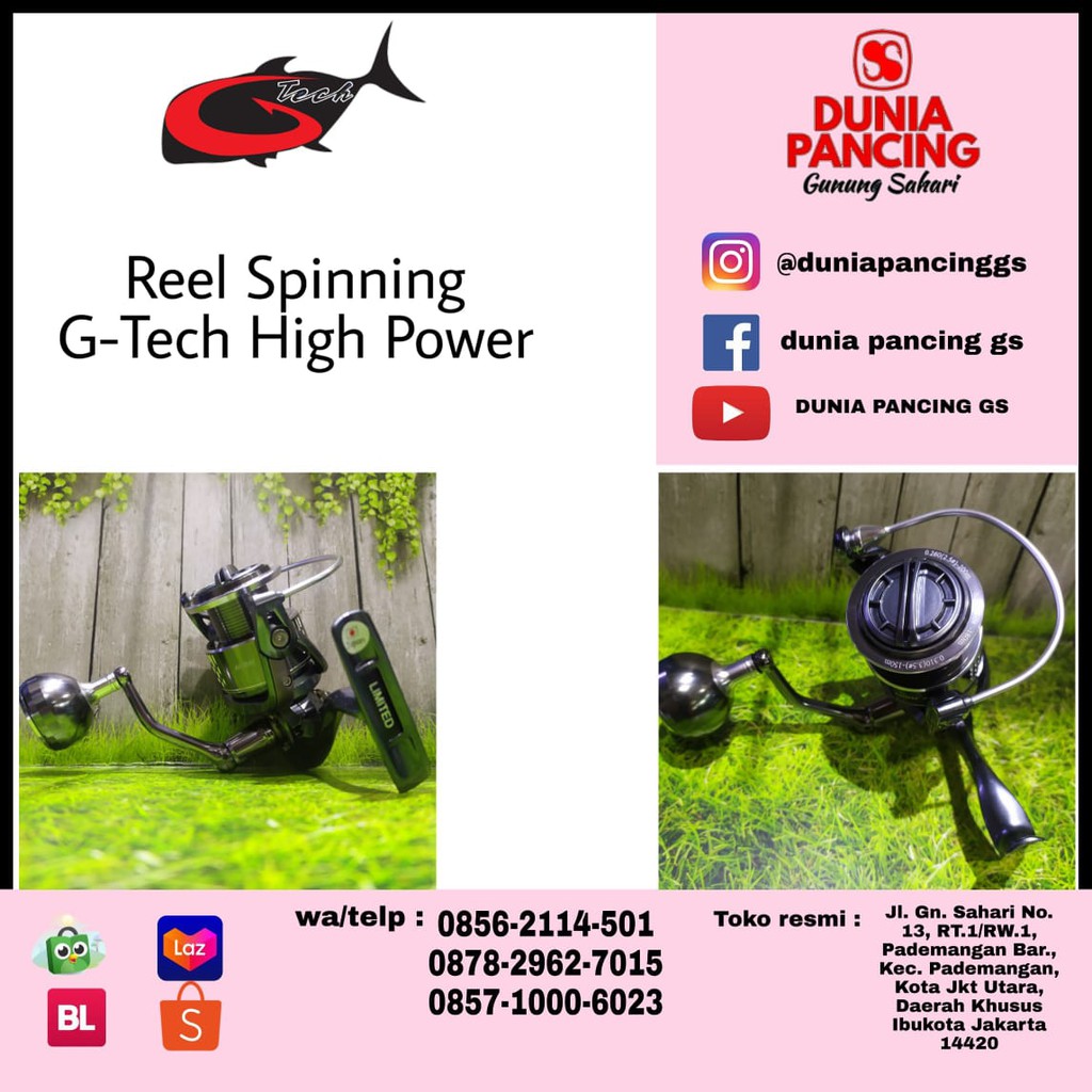 Reel Spinning G-Tech High Power 4000PG