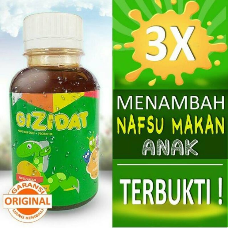 

Madu GIZIDAT Original Madu Penambah Nafsu Makan Anak Madu Gemuk Sehat Badan Anak