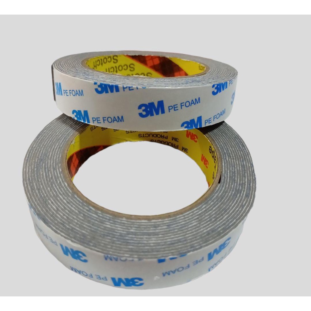 

TERMURAH !! Double Tape PE Foam Lakban Bolak Balik Per Roll