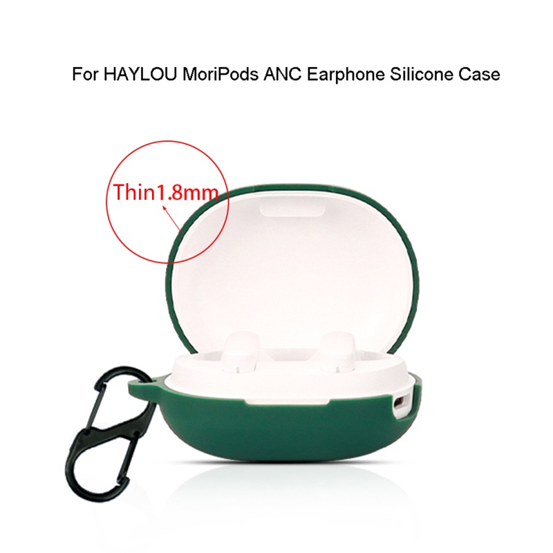 Btsg Untuk HaylouMoriPods ANC Shockproof Silica Untuk Shell Housing Sleeve Anti Gores C