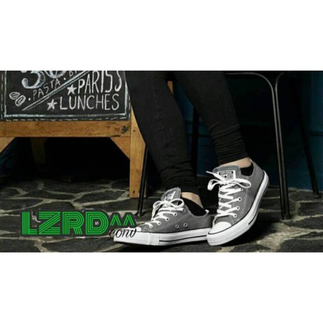 converse low basic grey