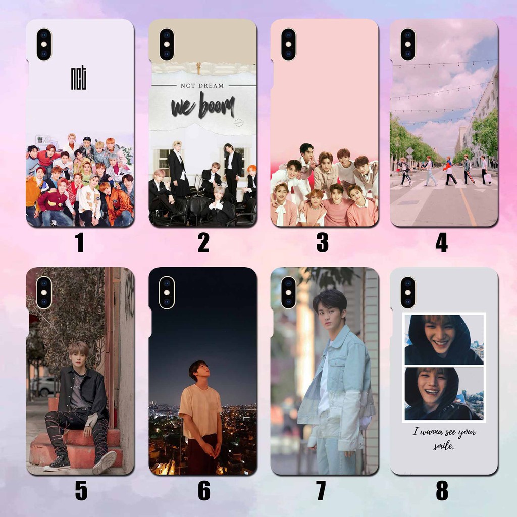 Case hp oppo vivo xiaomi iphone samsung zenfone Nct Offician Casing Custom Case all tipe hp