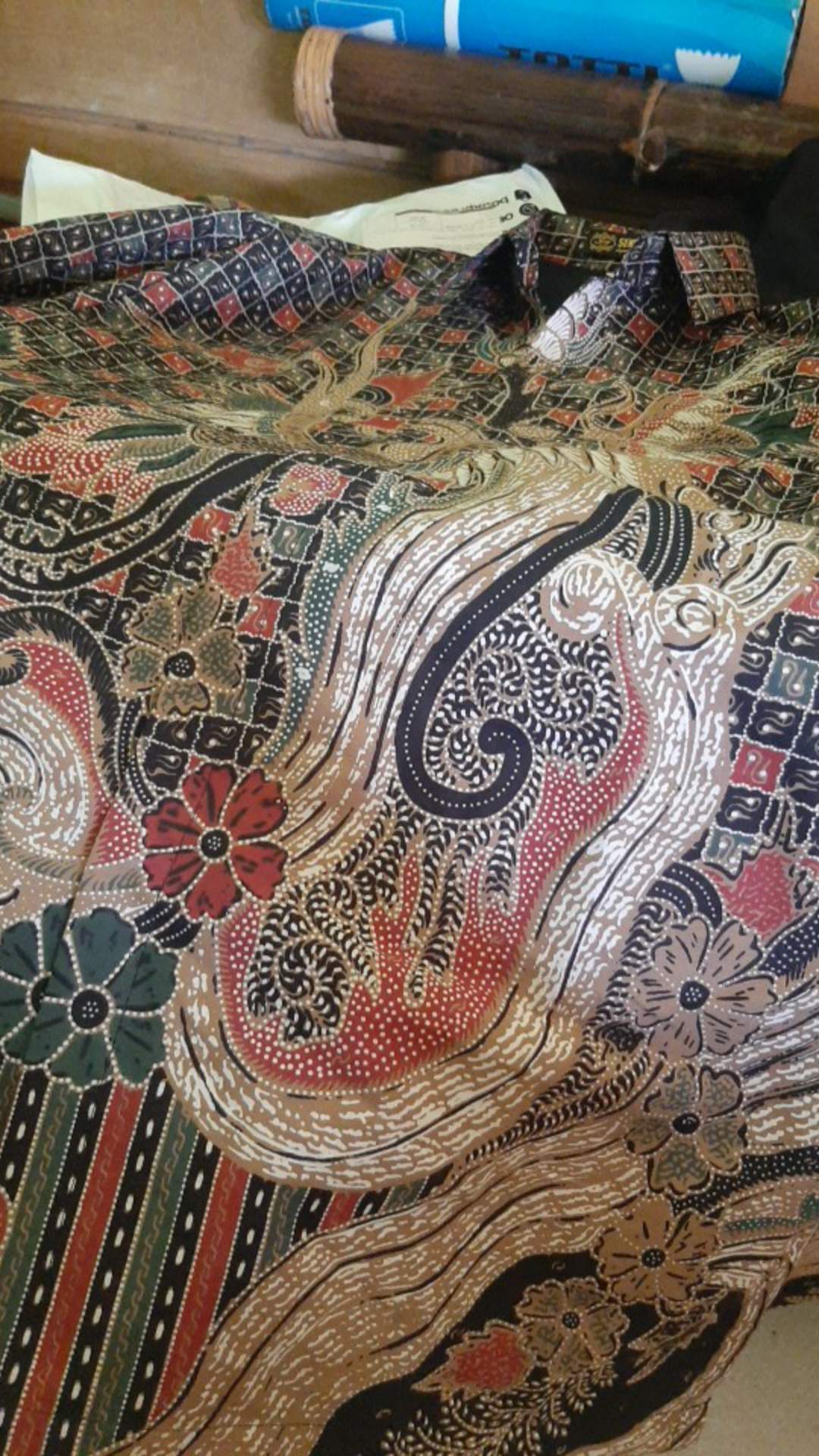 Kemeja Batik Pria Lengan Panjang Prabu Mulya Full Furing Seragam Kantor Kondangan Modern Premium