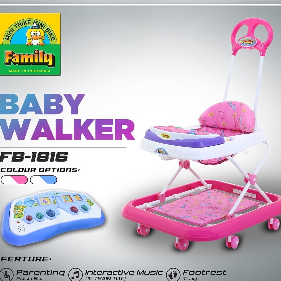 FAMILY BABY WALKER 1816