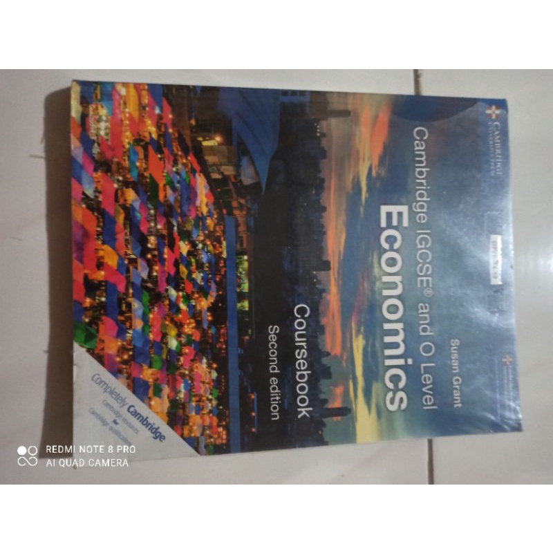 

Cambridge IGCSE and O Level Economics Coursebook