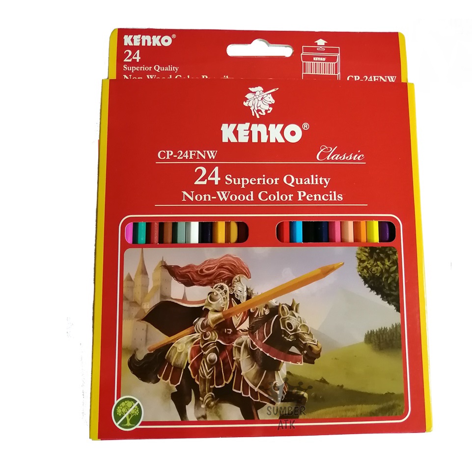

Pensil warna Kenko 24 Warna