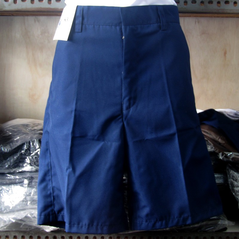 Celana Pendek (Sontog) SMP Warna Biru (Seragam Sekolah) (Seragam SMP)