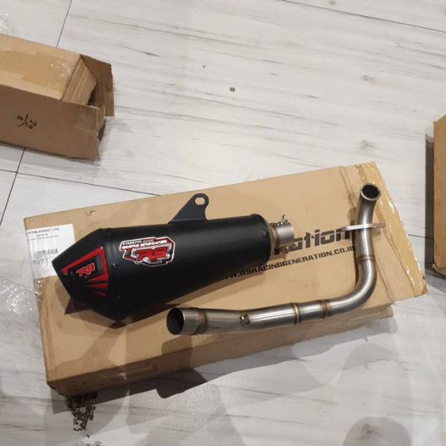 KNALPOT R9 ASSEN HONDA BEAT SCOOPY GENIO ORIGINAL