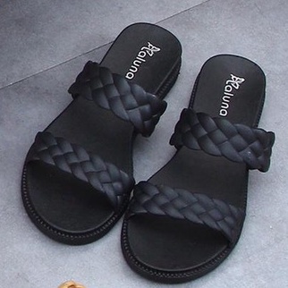 12.12 Sale Sandal Jelly Slop Teplek Wanita Import MAGADA 80 - 2 KEPANG