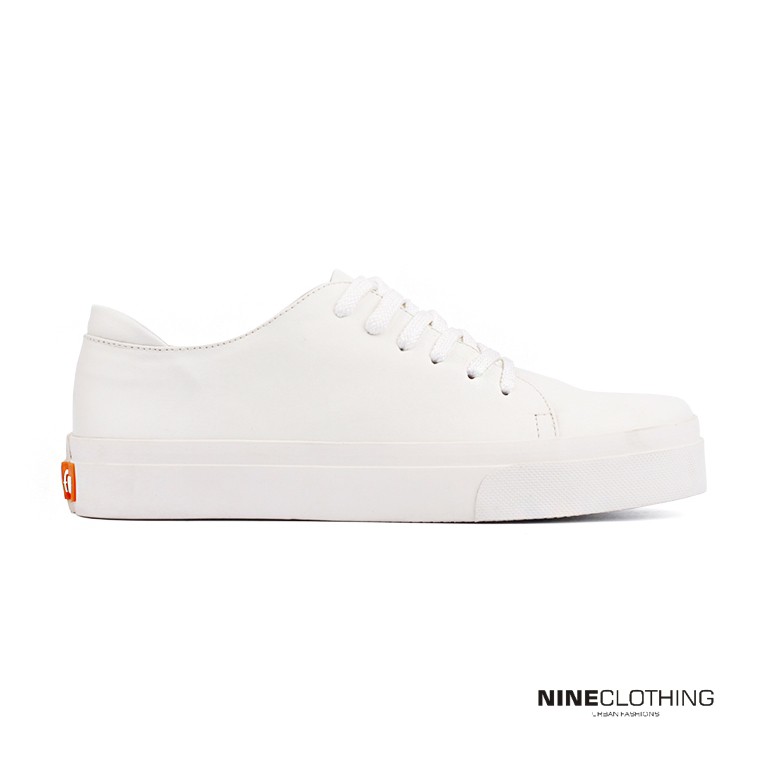 all white casual sneakers