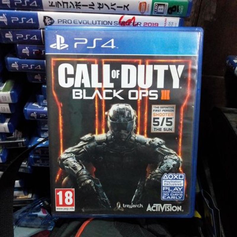 kaset game PS4 CALL OF DUTY BLACK OPS 3 / CALL OF DUTY BLACK OPS III