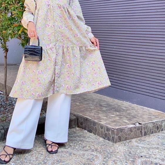 ✦ Collar Tunik Remple Motif (248) | Babydoll Tunik ☪